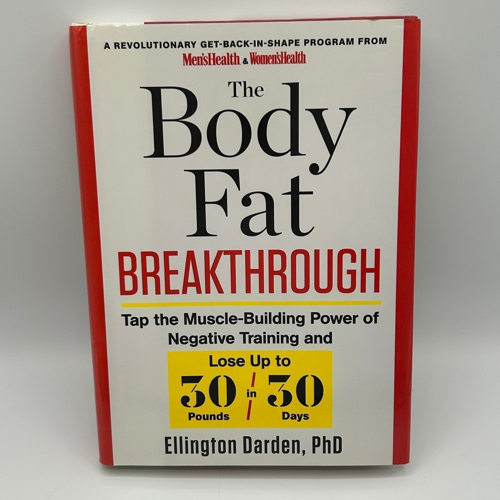 The Body Fat Breakthrough Book Darden PhD Weight Loss Fitness 30/30 Hardcover